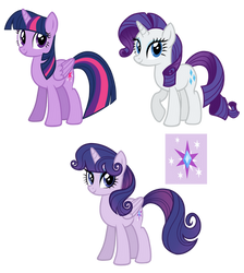 Pony Fusion 3 - Twilight Sparkle Rarity