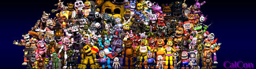The FNaF Universe Collage