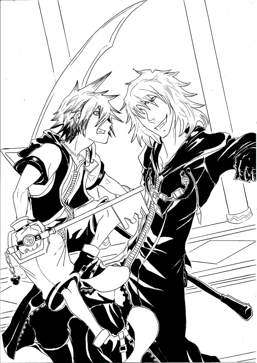 Kh Re Com Sora Vs Marluxia By Fairybowl999 On Deviantart Kh Re Com Sora Vs Marluxia By Fairybowl999 On Deviantart