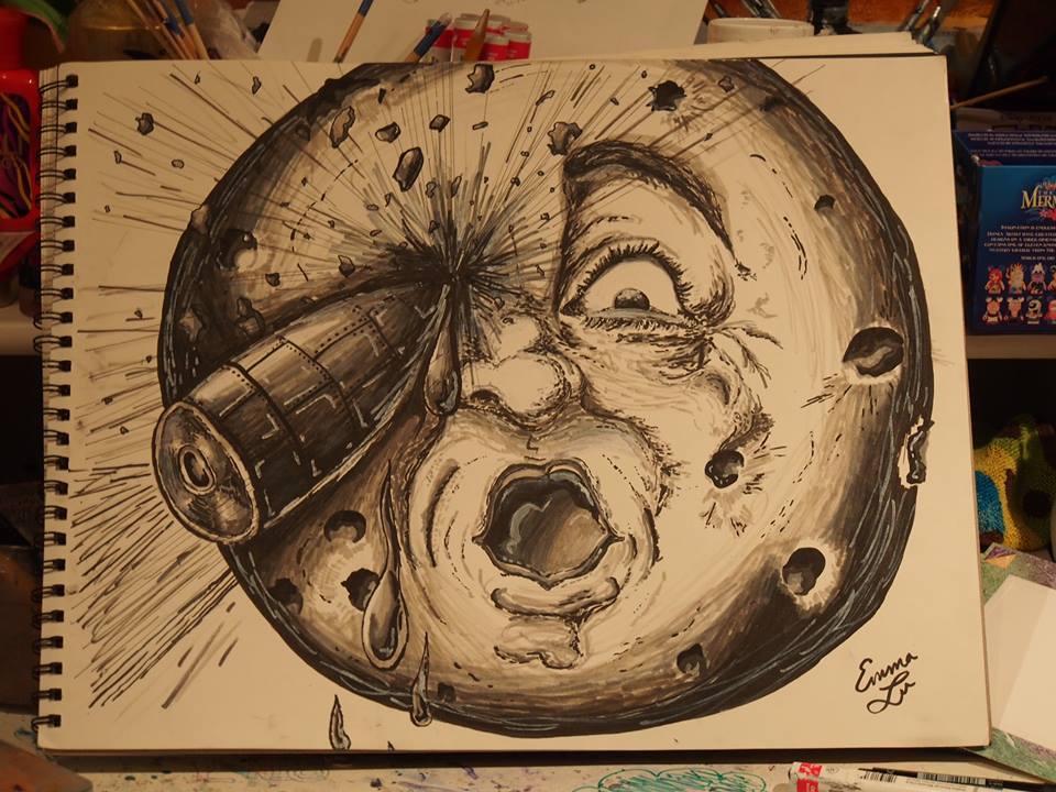 Hugo Moon Hugo Movie Moon