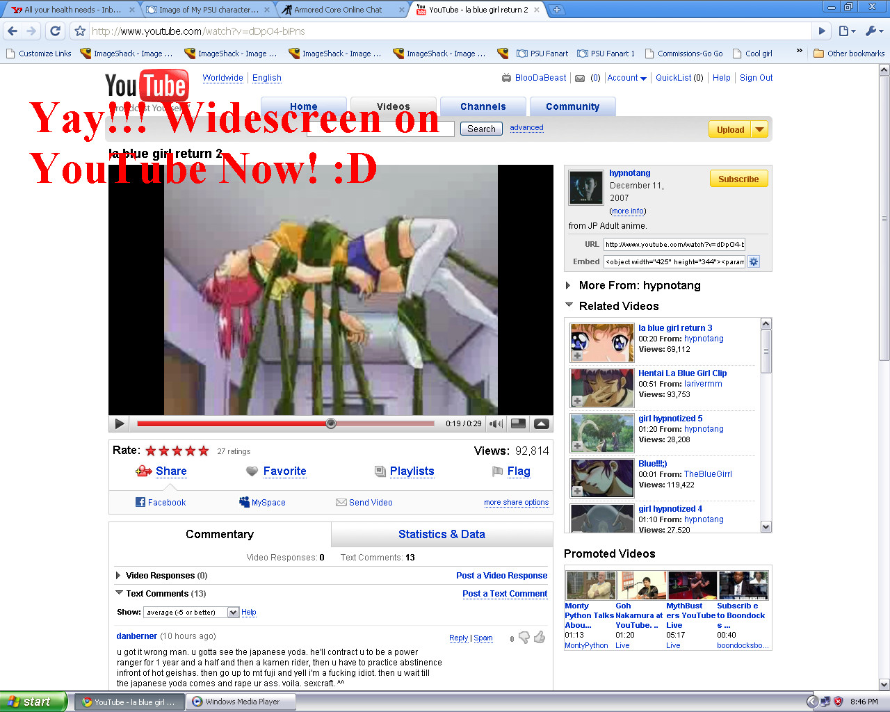 Widescreen YouTubez For All