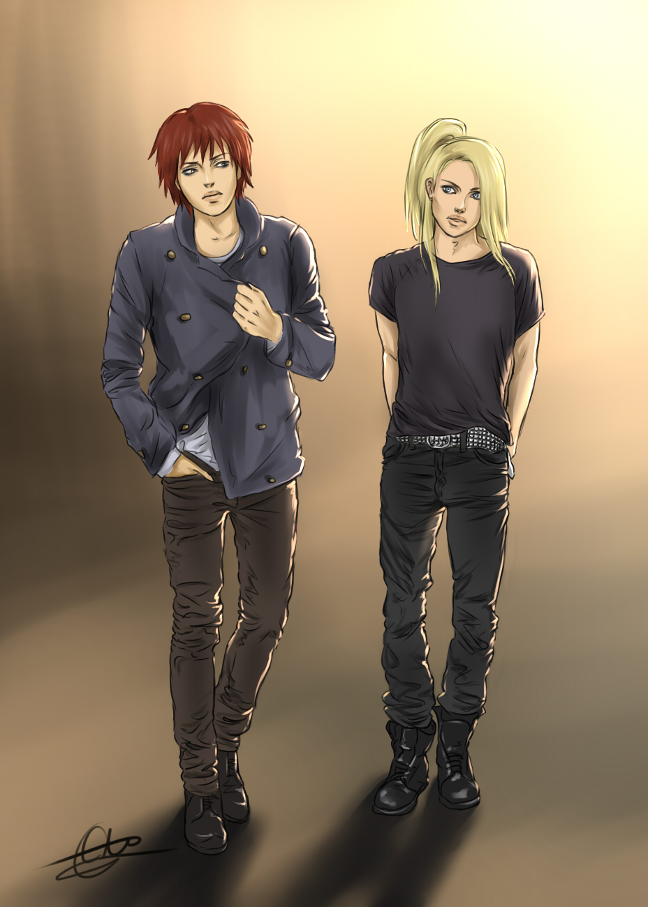 Sasori and Deidara [Doodle]