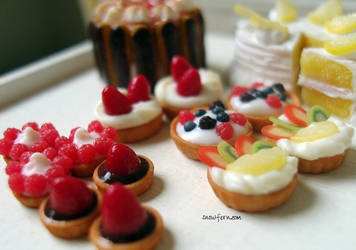 1-12 fruit tarts