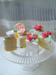 1-6 rose cakes
