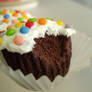 1-3 smarties cupcake