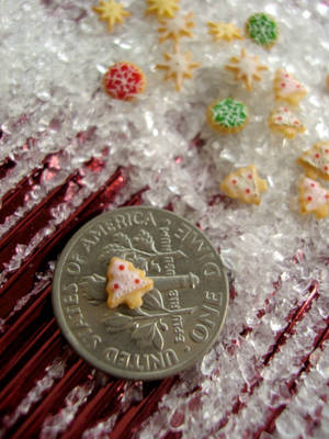 Miniature Christmas Cookies by Snowfern