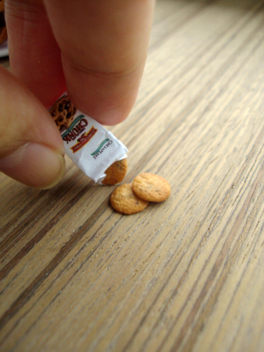 Miniature Choc Chip Cookies 1-12