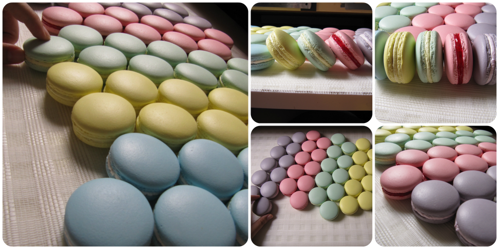 1:1 fake macarons