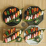 1:3 scale miniature Sushi sets for SGDC2014