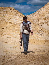 Nathan Drake Cosplay - Badlands by zahnpasta