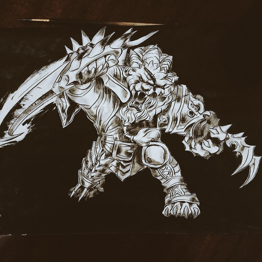 Rengar by KatyaPetrusenko on DeviantArt