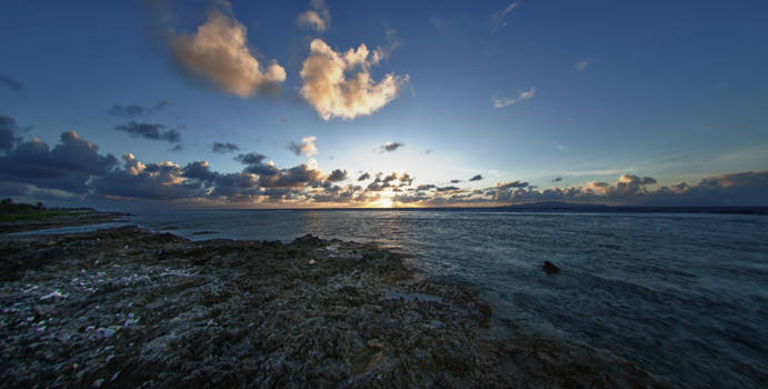 French Polynesian sunrise