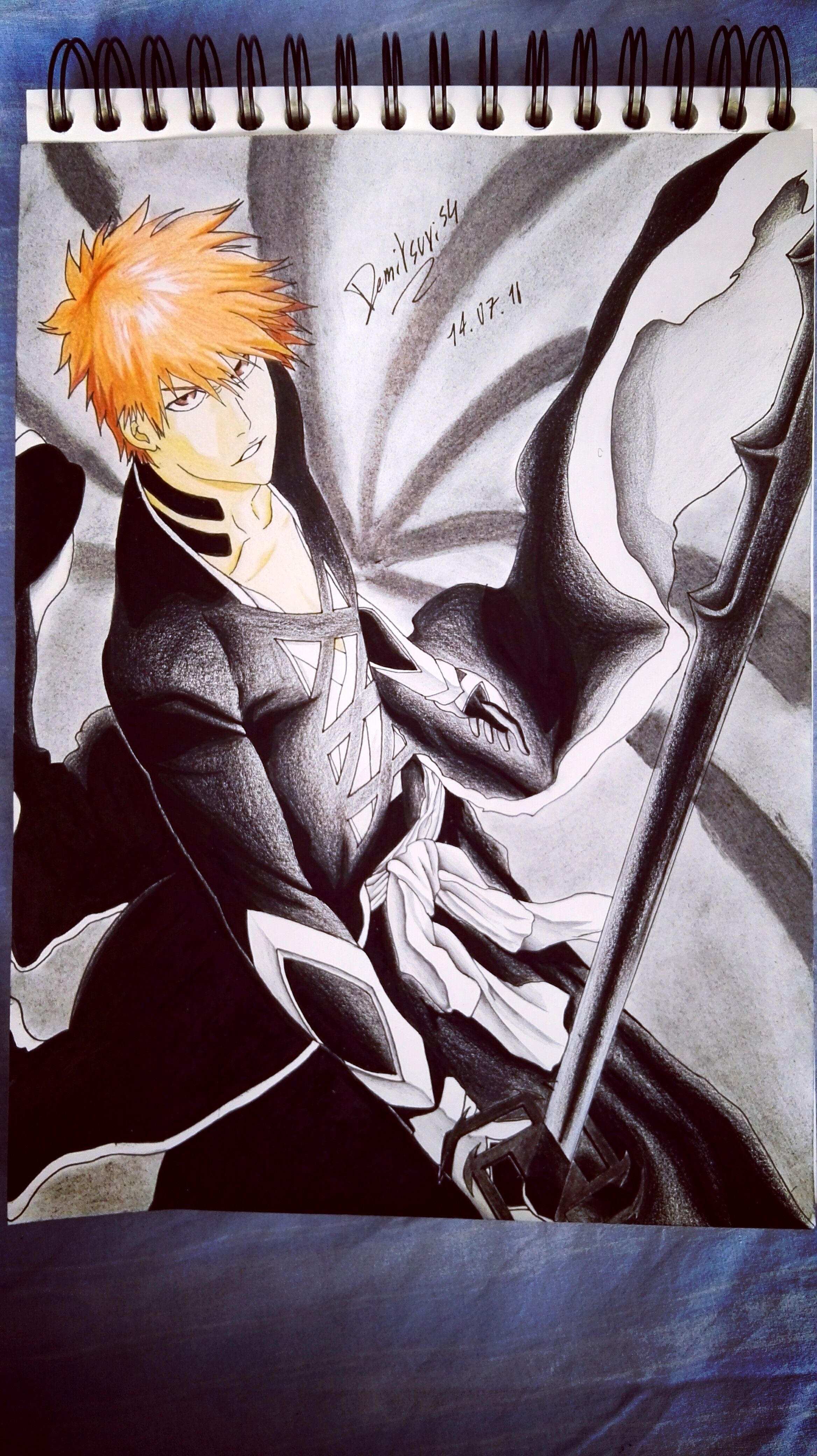 Fullbring Bankai Ichigo Drawing