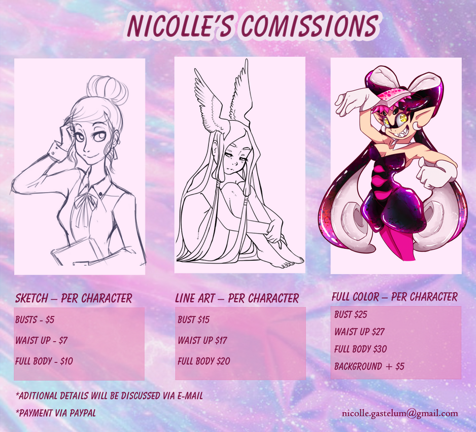 Comissions open!!