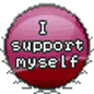 I support myself_Stamp