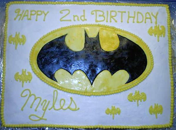 Batman Logo Cake By Lny On DeviantArt