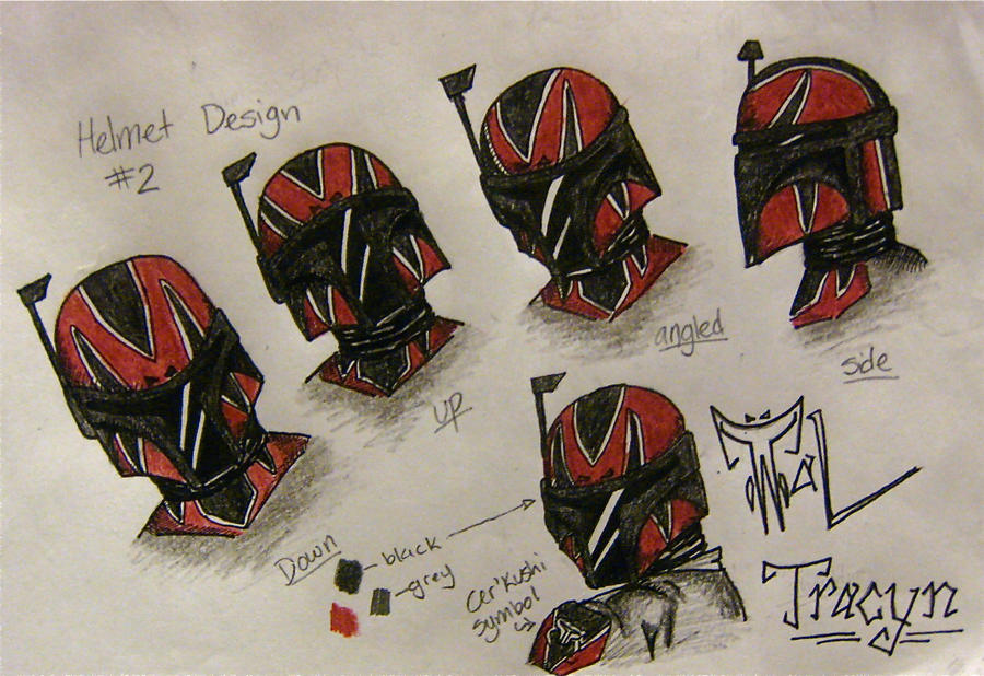 Mando Helm design by burningdreams76 on DeviantArt