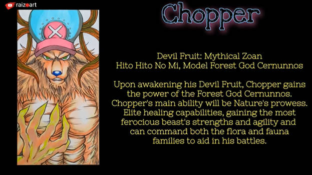 How to think the awakening of the Devil Fruit powers of Chopper