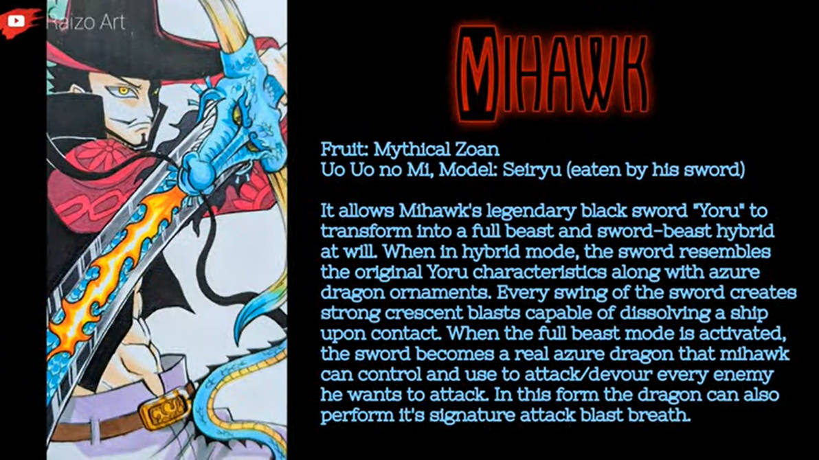 9-mihawk by SUBZEROMAN2020LOL on DeviantArt