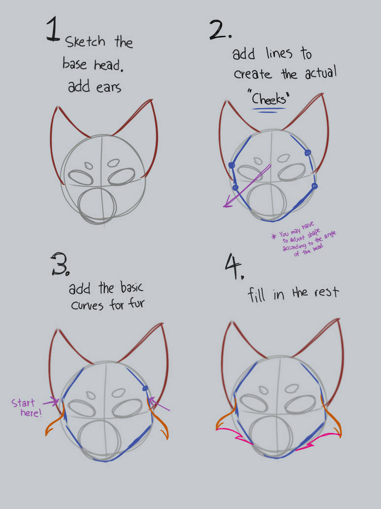 Cheek fur Tutorial by bitter-limes on DeviantArt