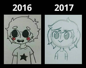 My art style 2016-2017