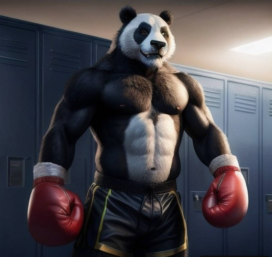 Hot Panda Boxer by AI-Boxing-Dude on DeviantArt