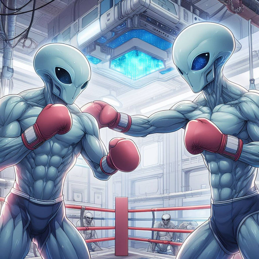 Outerspace Fights by AI-Boxing-Dude on DeviantArt