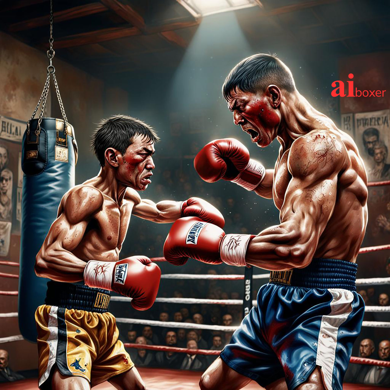 Dude About to Get Trashed by AI-Boxing-Dude on DeviantArt