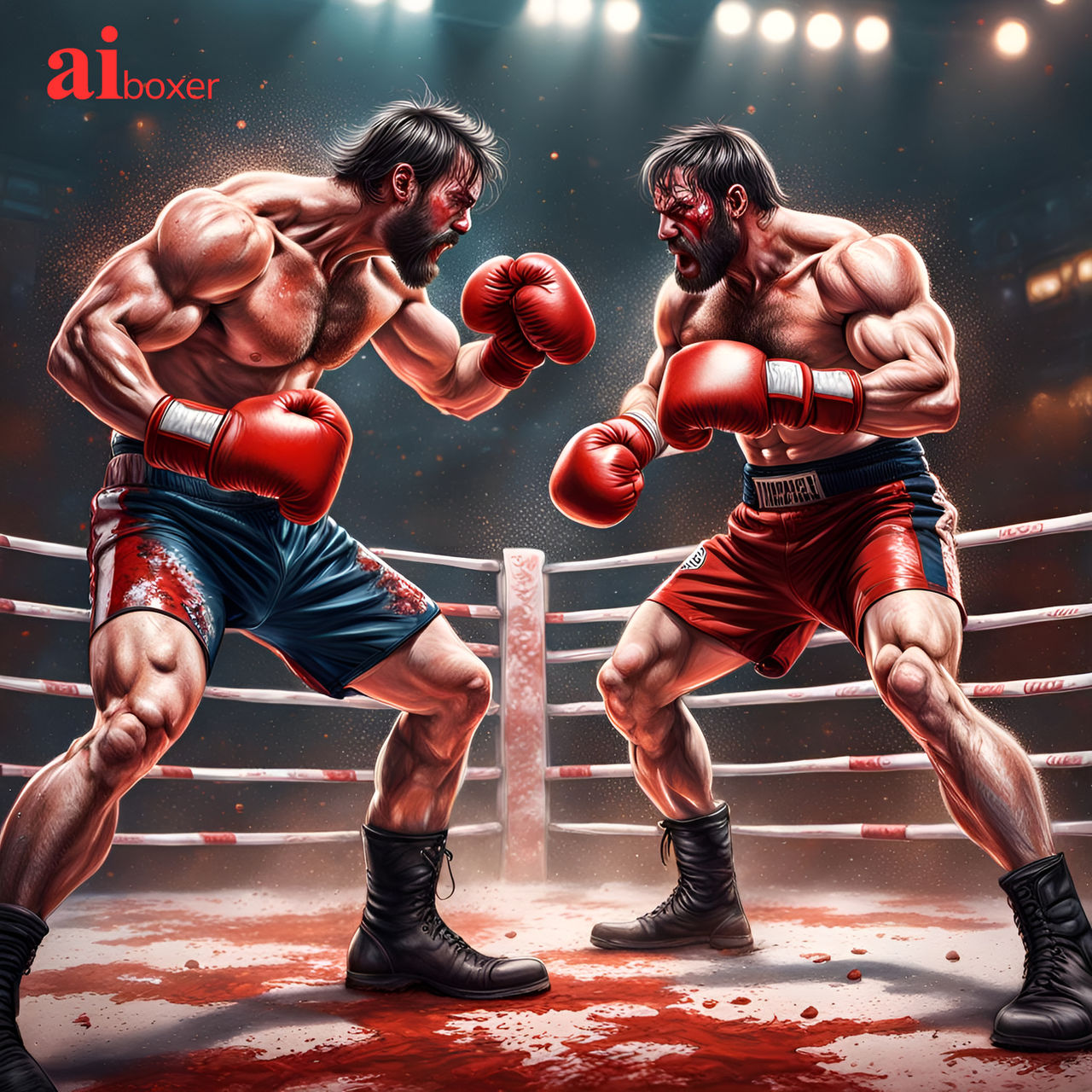 Boxing Mutants Muscled Boxing by AI-Boxing-Dude on DeviantArt