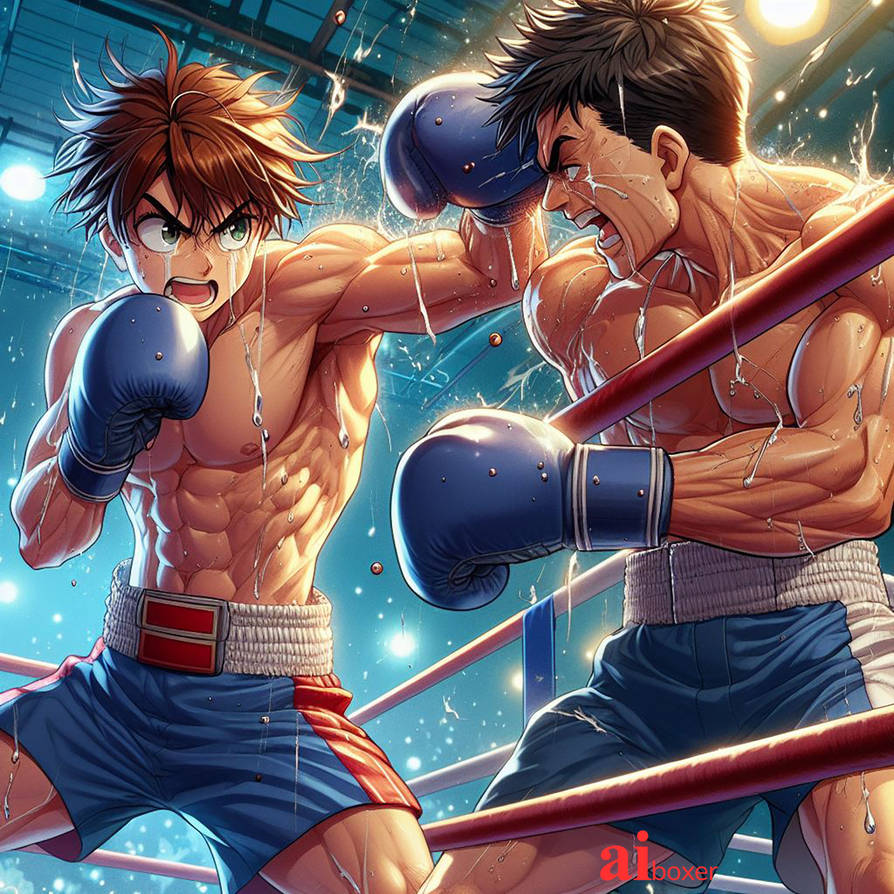 Bed Boxing Deviantart Sweat Flying Everywhere by AI-Boxing-Dude on DeviantArt