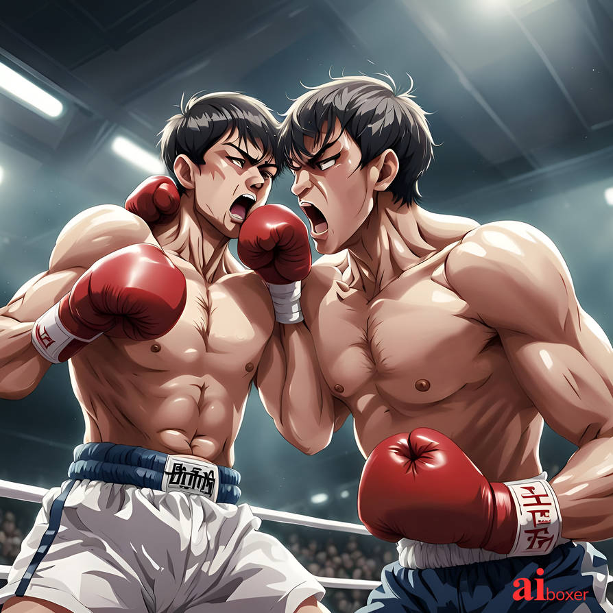 Boxing Guy Pll Pulling Him In by AI-Boxing-Dude on DeviantArt