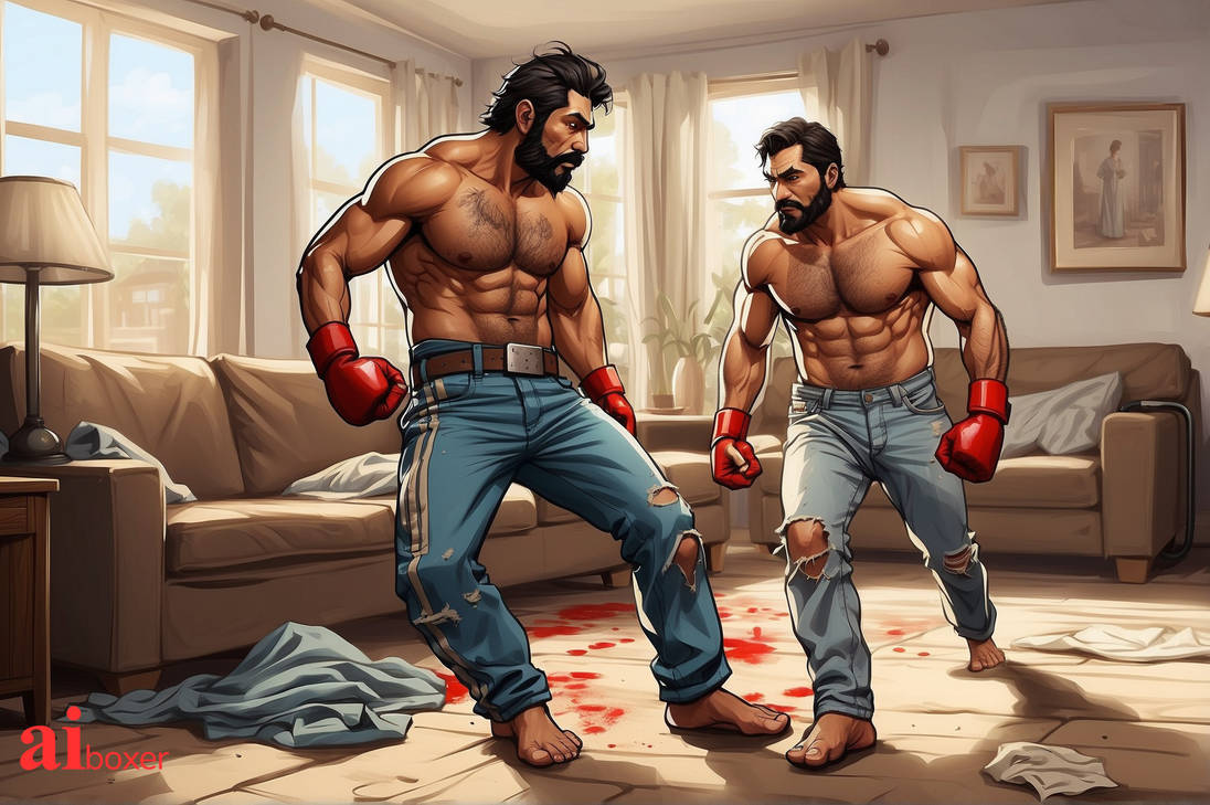 Boxing Jeff Deviantart Going In For the Knockdown by AI-Boxing-Dude on DeviantArt