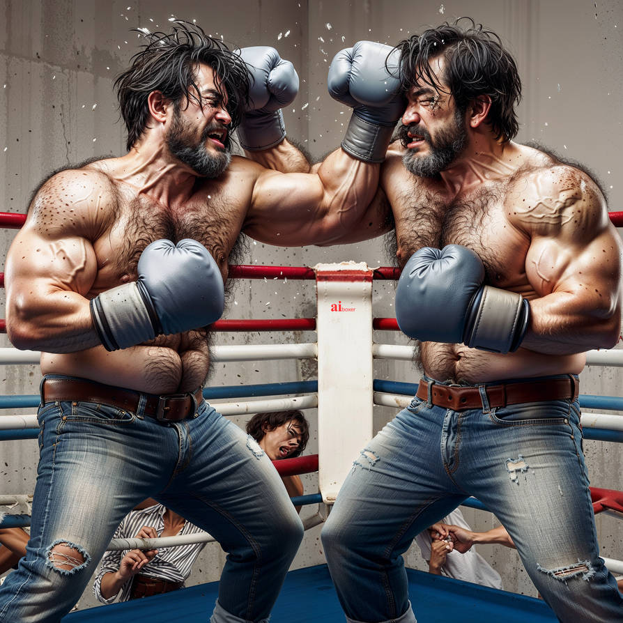 Boxing Jeff Deviantart These Dads Are Going Down to the Wire by AI-Boxing-Dude on DeviantArt