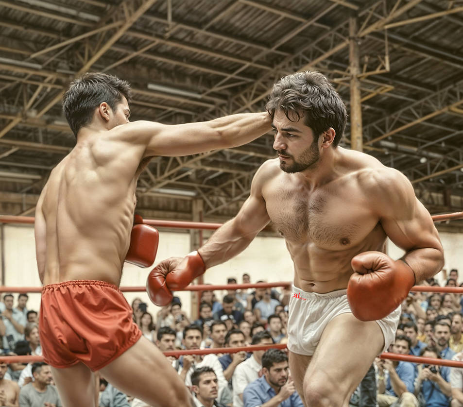Boxing Guy Pll Slipping a Punch by AI-Boxing-Dude on DeviantArt