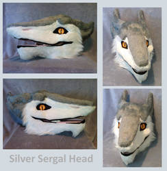 Silver Sergal Head