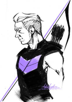 Hawkeye Sketch (Infinity War inspired look)