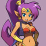 Shantae with Her Hands on Her Hips