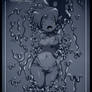 Shantae Frozen in Carbonite Variant 2 (Commission)