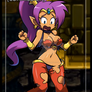Shantae's Tan Line Temple Curse (Commission)