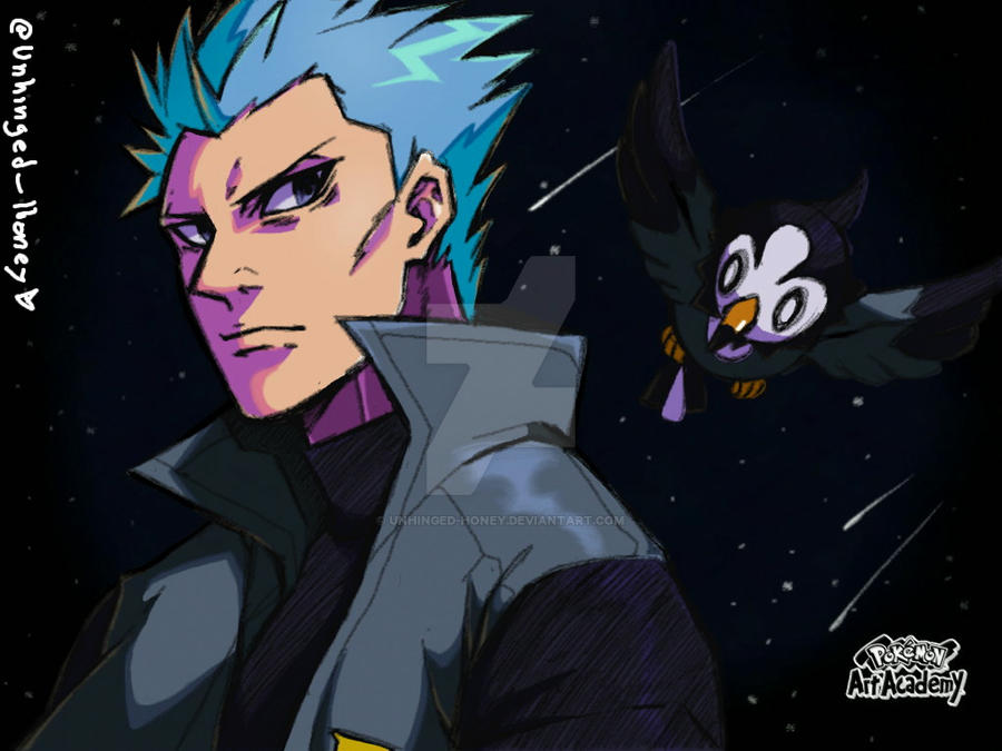 Cyrus on Pokemon Art Academy