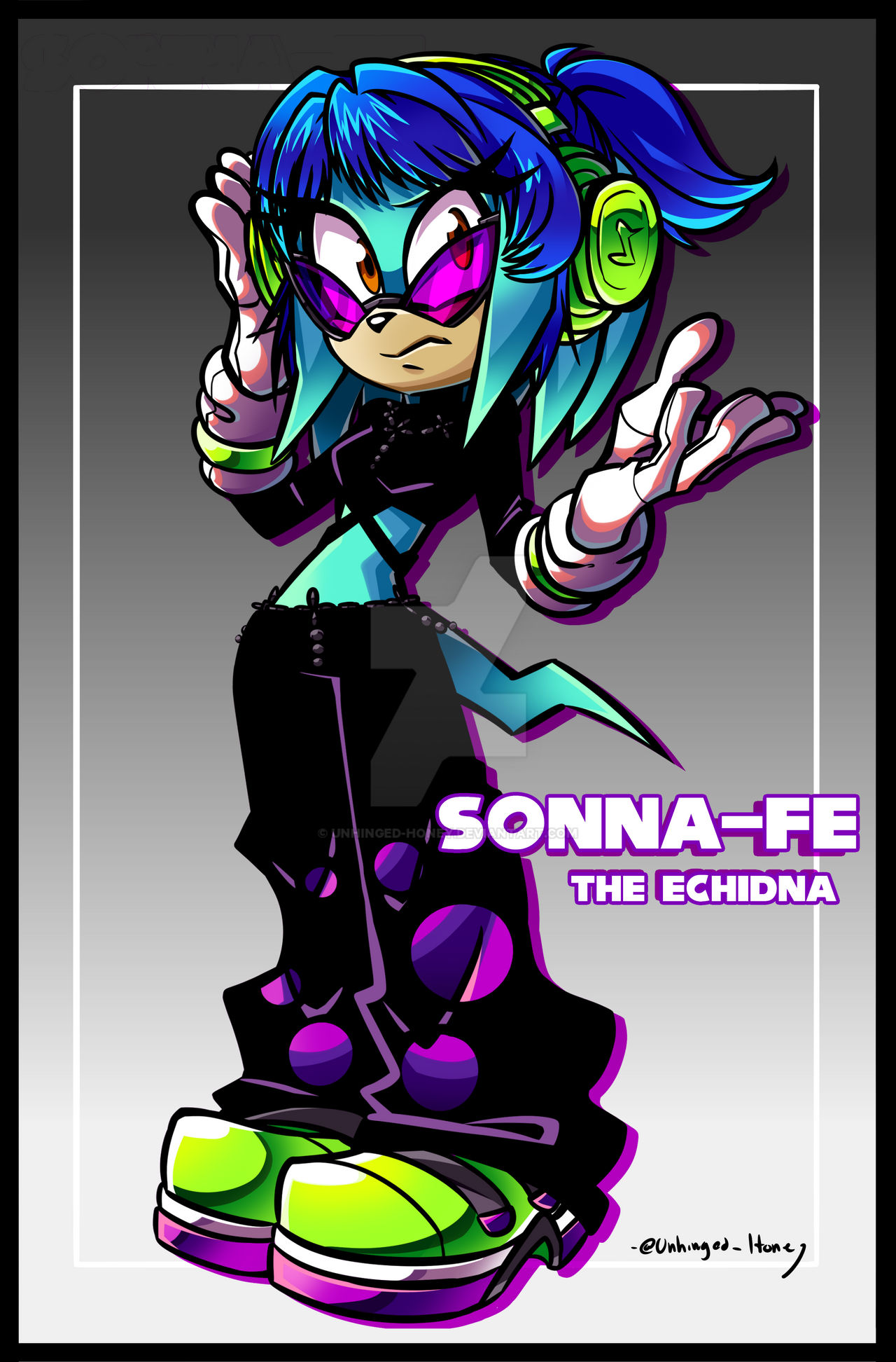Sonna-Fe the Echidna (OC)