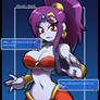 Risky in Shantae's clothes