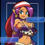 Shantae in Risky's clothes