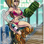 Samus Aran Sports Illustrated (Commission)