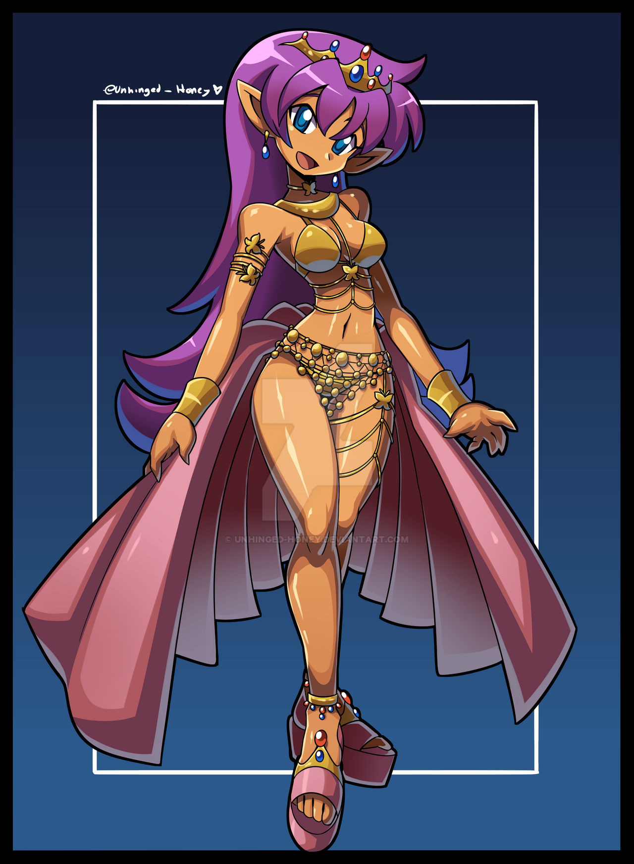 Shantae Custom Princess Outfit