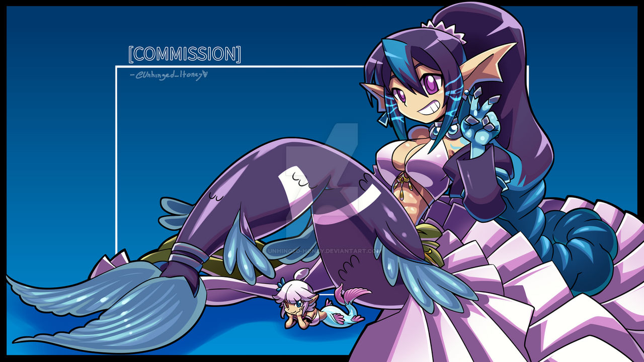 Mermaid OC (Commission)