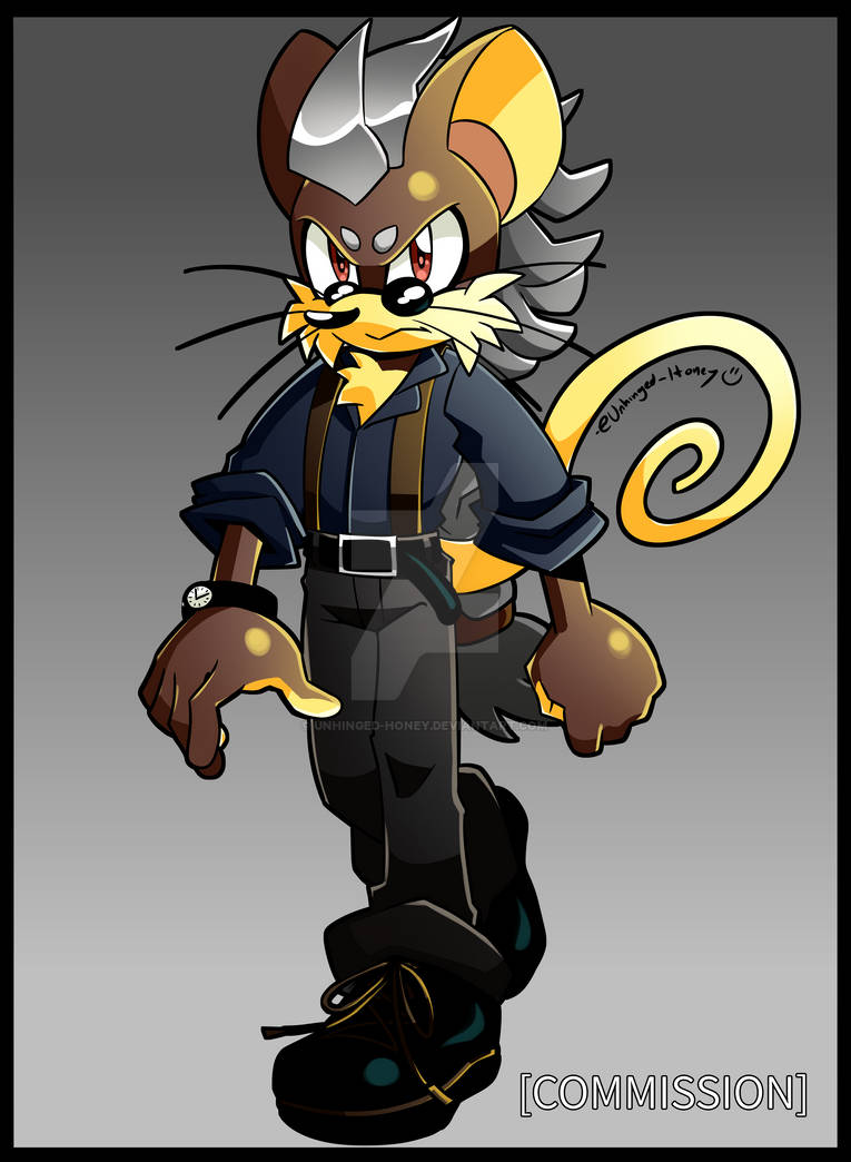 Mouse OC (Commission) by Unhinged-Honey on DeviantArt