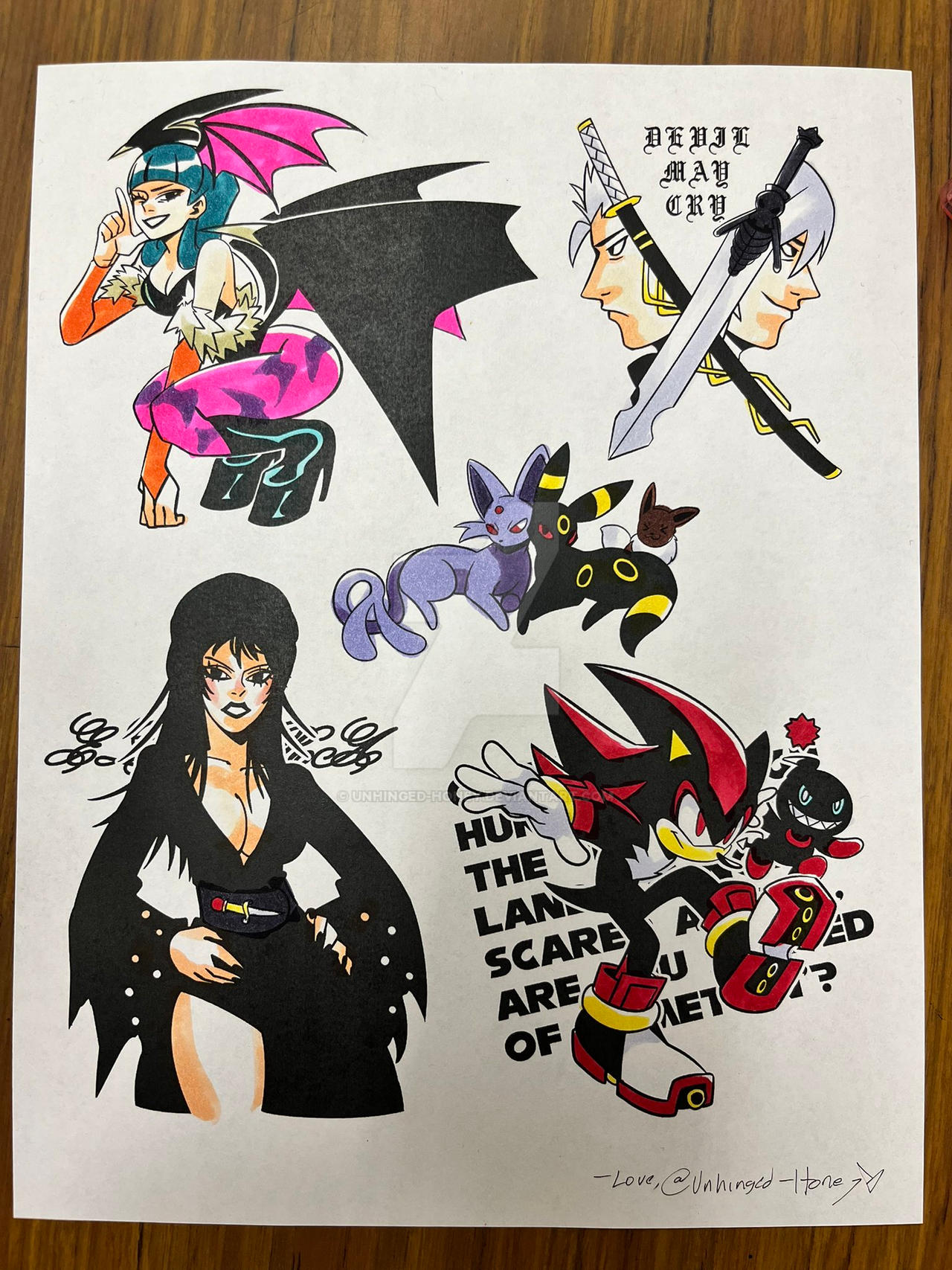 Miscellanious Sketches