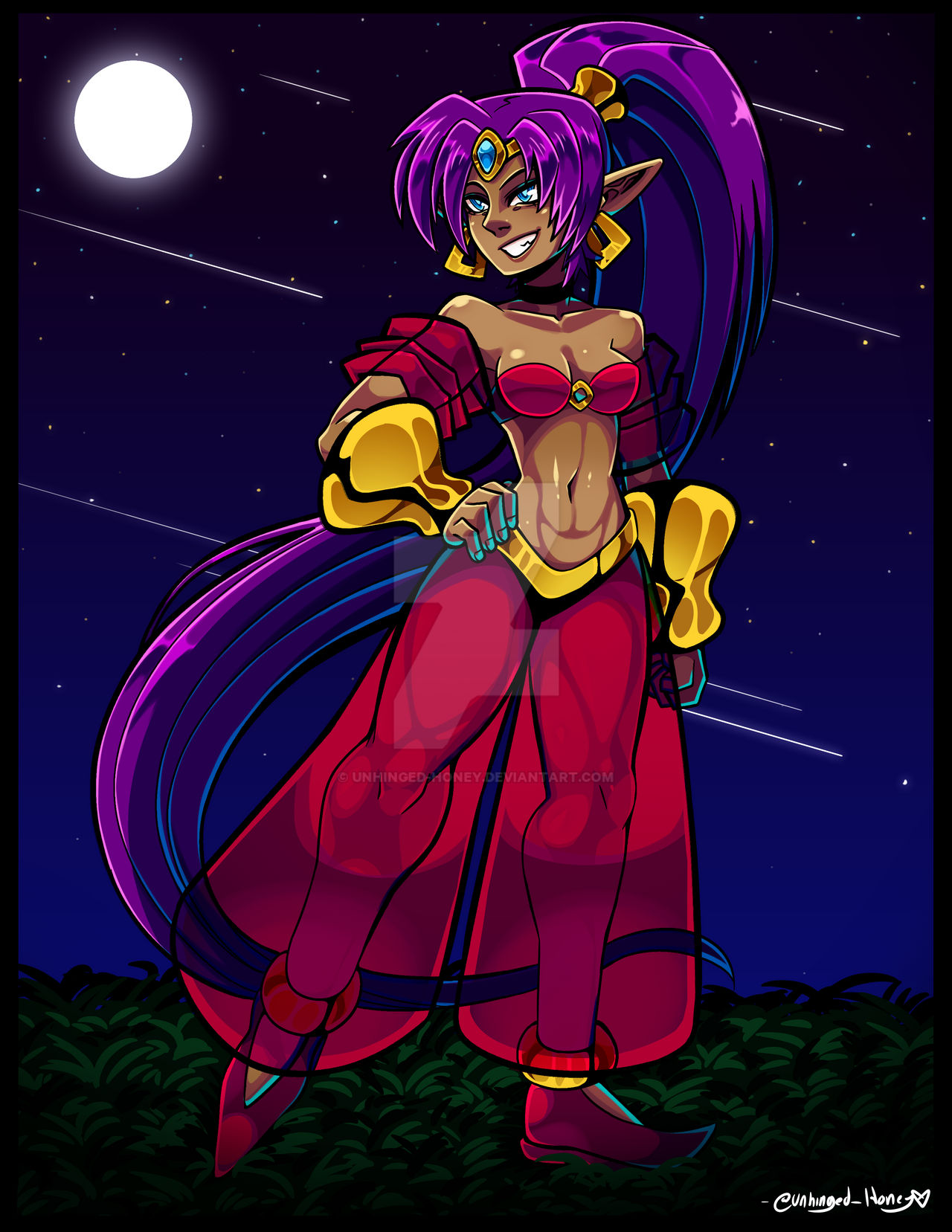 Basking in Moonlight