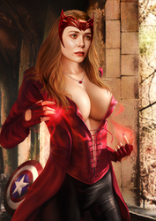 Wanda Maximoff (with crown)